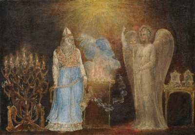 The Angel Appearing to Zacharias by William Blake